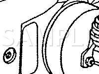 Engine Compartment Splices Diagram for 1989 Dodge Aries LE 2.2 L4 GAS