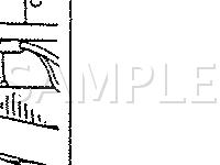 Diagnostic Connector Locations  Diagram for 1989 Dodge Colt 100 E 1.5 L4 GAS