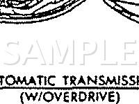 Transmission Components Diagram for 1990 Dodge Dakota  2.5 L4 GAS