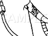  Steering Column Components   Diagram for 1990 Chrysler Daytona  2.5 L4 GAS
