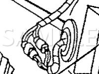  Rear End Splices   Diagram for 1990 Chrysler Daytona  2.5 L4 GAS