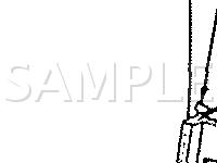  LH Side Of Passenger Compartment Diagram for 1989 Dodge Diplomat SE 5.2 V8 GAS