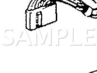  I/P Splice Locations Diagram for 1989 Dodge Diplomat SE 5.2 V8 GAS