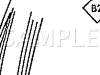  Overhead Console Splices  Diagram for 1990 Dodge Dynasty  3.3 V6 GAS