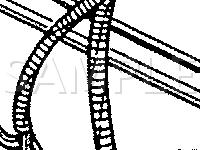  Instrument Panel Component Location Diagram for 1990 Chrysler Imperial  3.3 V6 GAS