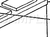 Engine Compartment & Transmission Electrical Components Diagram for 1989 Dodge Lancer  2.5 L4 GAS