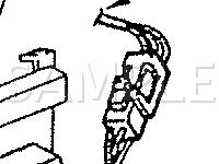 Relay Wiring & Component Location Diagram for 1989 Eagle Premier ES 3.0 V6 GAS