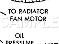  Engine Components  Diagram for 1990 Plymouth Sundance  2.2 L4 GAS