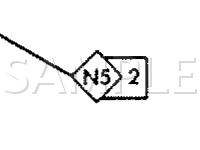  Engine Splice Locations  Diagram for 1990 Dodge Shadow  2.2 L4 GAS