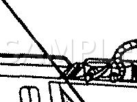 Liftgate Splices Diagram for 1992 Dodge Grand Caravan LE 3.3 V6 GAS