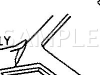 Engine Compartment Splices Diagram for 1991 Dodge Dakota  5.2 V8 GAS