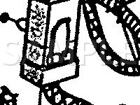 Front End Splices Diagram for 1991 Chrysler Dynasty  3.3 V6 GAS