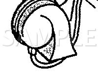 Front End Splices Diagram for 1992 Chrysler NEW Yorker Salon 3.3 V6 GAS