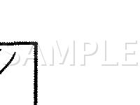 Door Lock Components Diagram for 1991 Plymouth Laser RS 2.0 L4 GAS