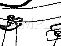Luggage Compartment Connectors Diagram for 1991 Dodge Stealth R/T Turbo 3.0 V6 GAS