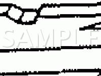 Underhood Lamp Component Locations Diagram for 1993 Chrysler Daytona  2.5 L4 GAS