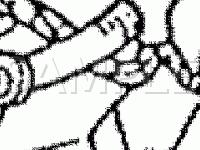 Engine Compartment Splice Locations Diagram for 1993 Dodge Daytona  3.0 V6 GAS