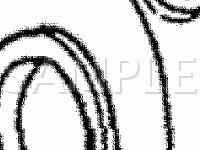 Engine Compartment Splice Locations Diagram for 1993 Dodge Daytona ES 3.0 V6 GAS