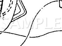 Front Door Diagram for 1996 Plymouth Breeze  2.0 L4 GAS