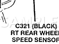 Rear Body Components Diagram for 1996 Chrysler Cirrus LX 2.4 L4 GAS