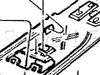 Dome Lamp Components Diagram for 1995 Dodge B3500 VAN  5.9 V8 GAS