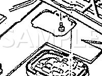 Dome Lamp Splices Diagram for 1996 Dodge B2500 VAN Sportsman 5.2 V8 GAS