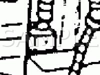 I/P Splice Locations Diagram for 1995 Chrysler Lebaron GTC 3.0 V6 GAS