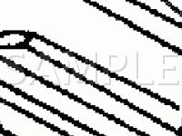 RH Side Of Engine Compartment Diagram for 1998 Dodge Durango  3.9 V6 GAS