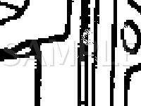 Rear Center Of Engine Diagram for 1998 Dodge Neon  2.0 L4 GAS