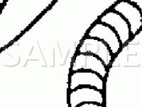 LH Rear Corner of Engine Compartment Diagram for 2000 Dodge RAM 1500 VAN  3.9 V6 GAS
