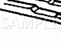 LH Roof Components Diagram for 1999 Dodge RAM 1500 VAN  5.9 V8 GAS