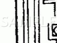 Power Distribution Splices Diagram for 2000 Dodge RAM 2500 VAN  5.2 V8 CNG