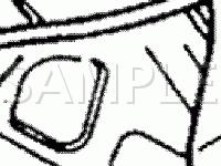 RH Engine Compartment Components Diagram for 1999 Dodge Neon  2.0 L4 GAS