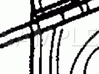 Rear Door Components Diagram for 2000 Plymouth Neon  2.0 L4 GAS