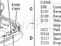 Body Diagram for 2002 Lincoln Continental  4.6 V8 GAS