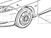 Horn Diagram for 2002 Mercury Cougar  2.0 L4 GAS