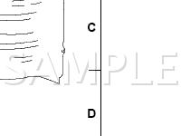 Rear Wheelwell Diagram for 2002 Mercury Cougar  2.0 L4 GAS