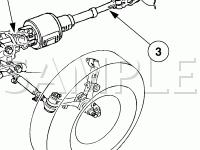 Power Steering - Mechanical System Diagram for 2002 Ford Crown Victoria  4.6 V8 GAS