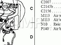 Dash Panel Components Diagram for 2002 Ford Crown Victoria  4.6 V8 GAS