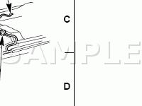 Vehicle UnderBody, Front Except Stripped Chassis Diagram for 2002 Ford E-150 Econoline  4.2 V6 GAS