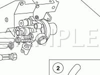 Cooling System Natural Gas Bi Fuel Diagram for 2002 Ford E-250 Econoline  5.4 V8 CNG