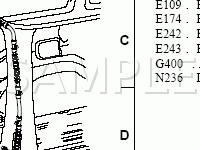 Vehicle Rear End Diagram for 2002 Ford E-250 Econoline  5.4 V8 GAS