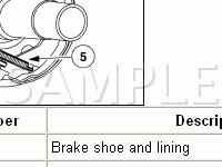 Parking Brake Diagram for 2002 Ford E-250 Econoline  5.4 V8 CNG