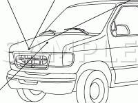 Air Cleaner Assembly Diagram for 2002 Ford E Super Duty  6.8 V10 GAS