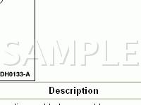 Rear Disc Brake System Components Diagram for 2002 Ford E Super Duty  6.8 V10 GAS