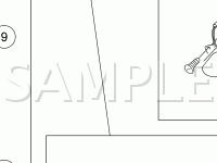Front Roof Trim Panel,Sun Visor, Lower Rear Body Side Trim Panel Diagram for 2002 Ford E Super Duty  6.8 V10 GAS