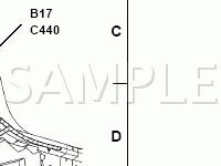 Vehicle Floor,LH Side,Rear Diagram for 2002 Ford Escape  3.0 V6 GAS