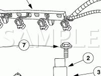 Fuel Components Diagram for 2002 Ford Escort  2.0 L4 GAS