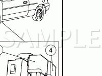 Daytime Running Lamps Diagram for 2002 Ford Escort  2.0 L4 GAS