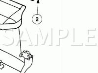 Fold Down Rear Diagram for 2002 Ford ZX2  2.0 L4 GAS